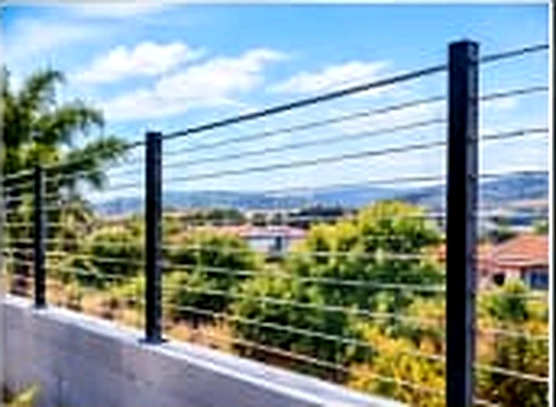 Clear-Vu perimeter fencing